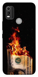 Чохол Money burn для Nokia C21 Plus