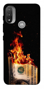 Чехол Money burn для Motorola Moto E20