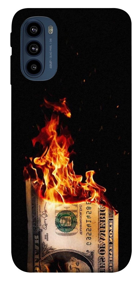 Чохол Money burn для Motorola Moto G41