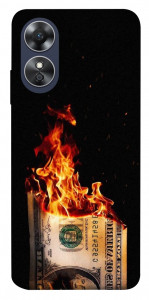 Чехол Money burn для Oppo A17