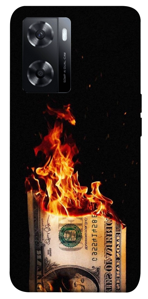 Чехол Money burn для Oppo A77s