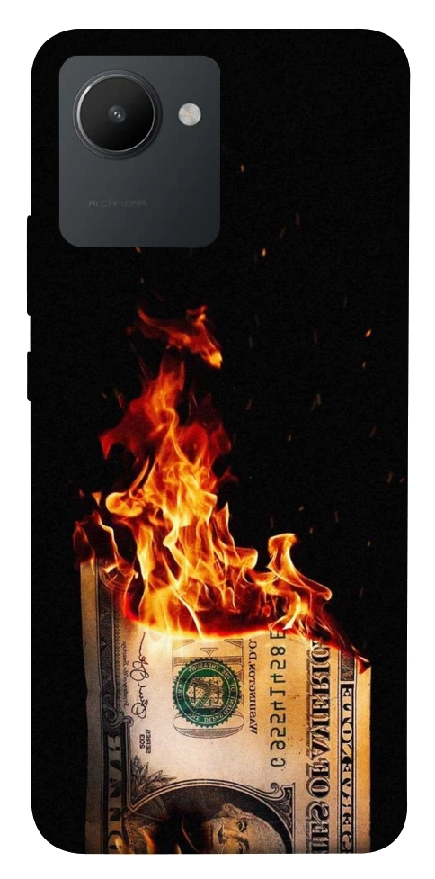 Чохол Money burn для Realme C30s