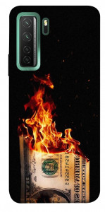 Чохол Money burn для Huawei nova 7 SE
