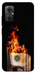 Чехол Money burn для Xiaomi Redmi Note 11R