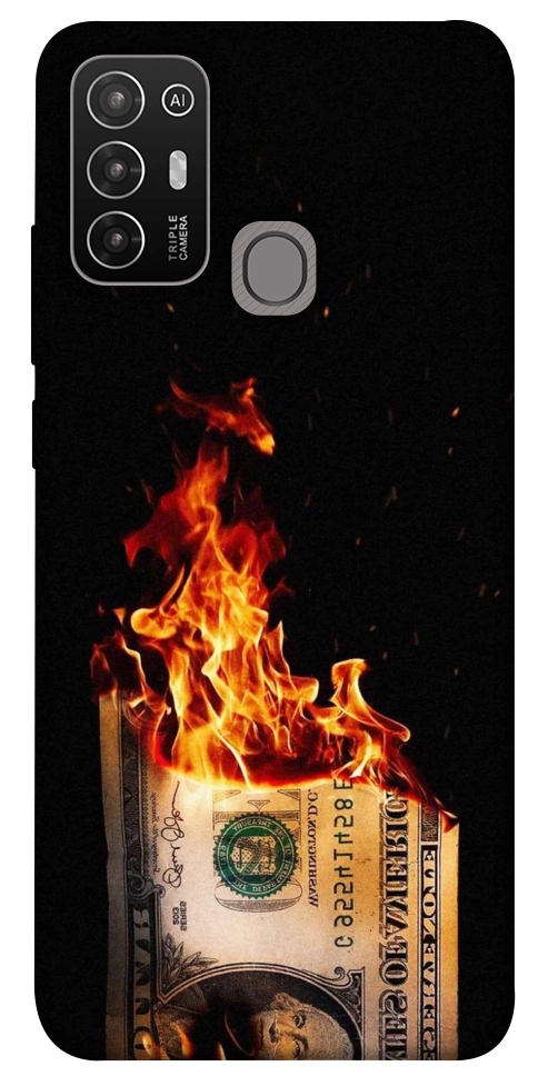 Чохол Money burn для ZTE Blade A52