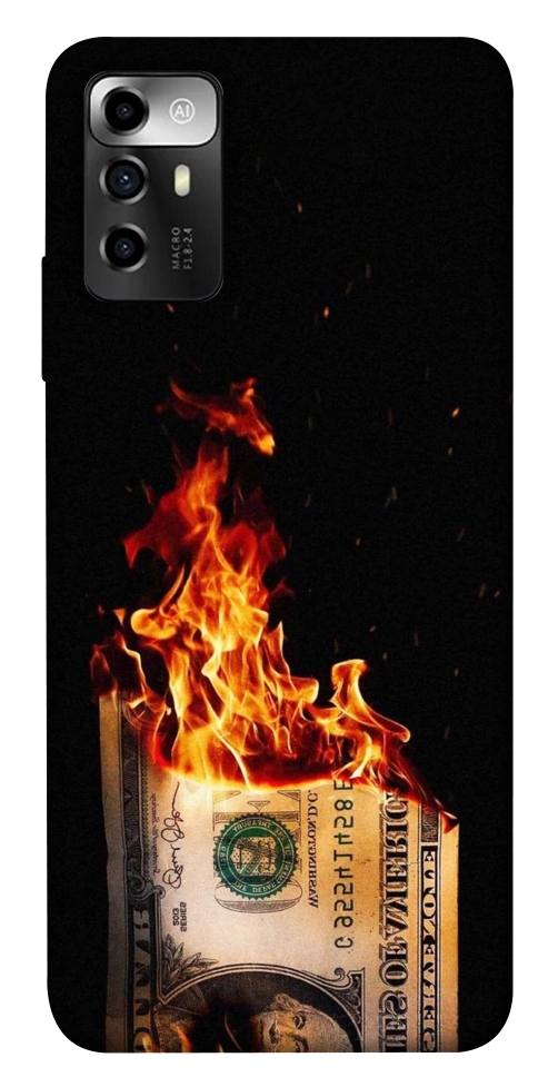 Чохол Money burn для ZTE Blade A72