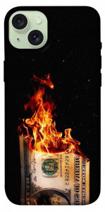 Чехол Money burn для iPhone 15 Plus