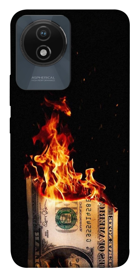 Чохол Money burn для Vivo Y02