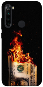 Чехол Money burn для Xiaomi Redmi Note 8 2021