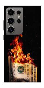 Чехол Money burn для Galaxy S24 Ultra