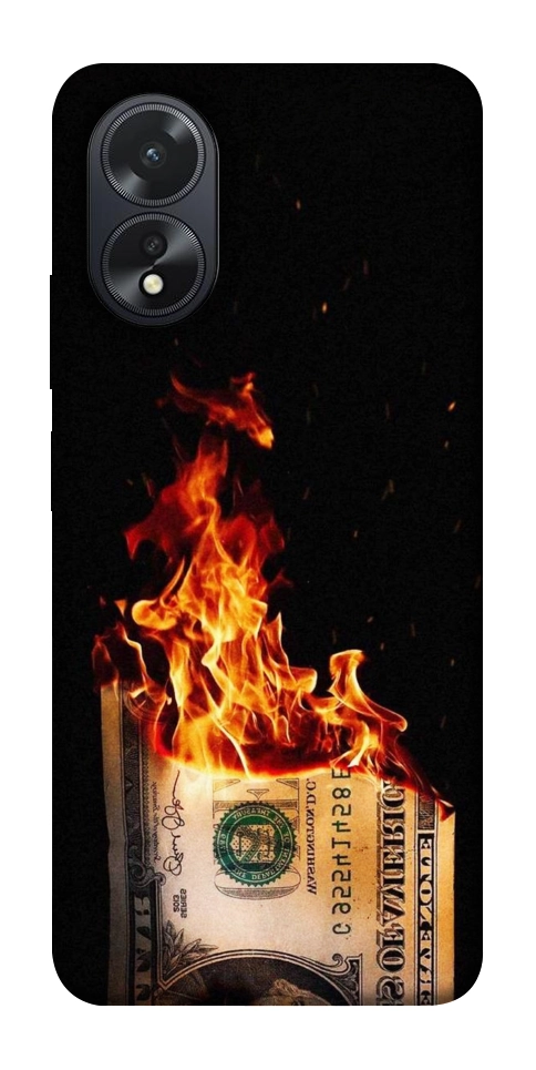 Чохол Money burn для Oppo A38