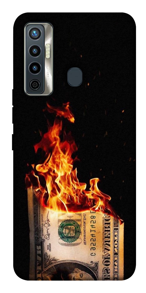 Чехол Money burn для TECNO Camon 17