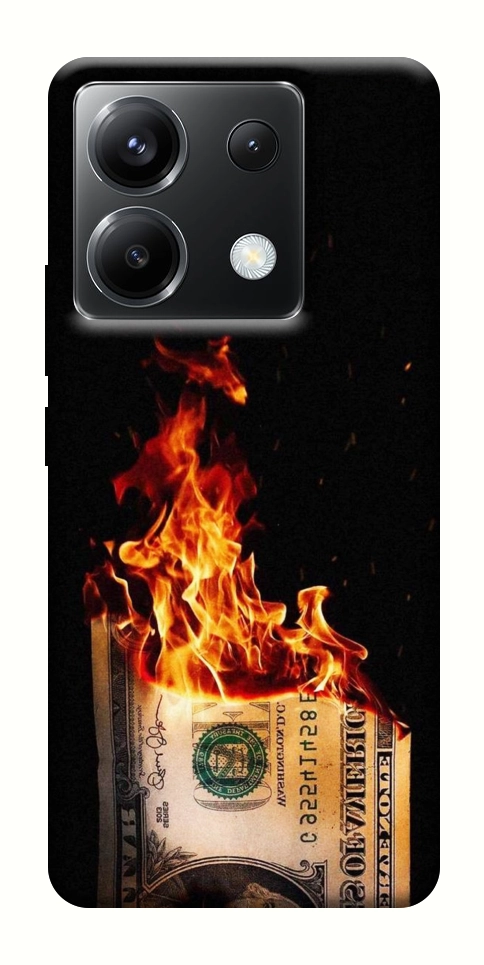 Чехол Money burn для Xiaomi Poco X6