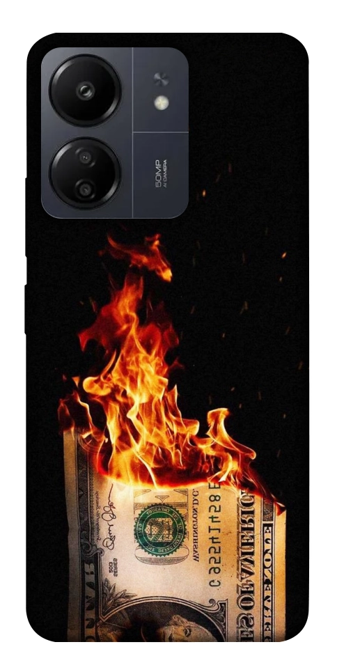 Чехол Money burn для Xiaomi Poco C65