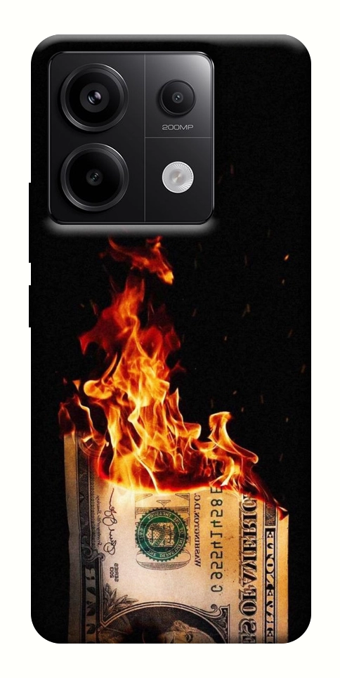 Чохол Money burn для Xiaomi Redmi Note 13 Pro 4G