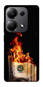 Чехол Money burn для Xiaomi Redmi Note 13 Pro 5G