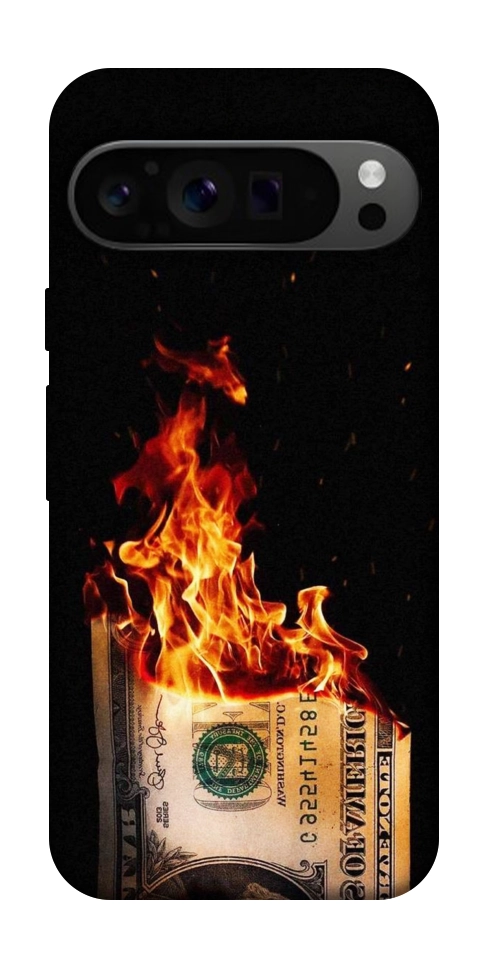 Чехол Money burn для Google Pixel 9 Pro