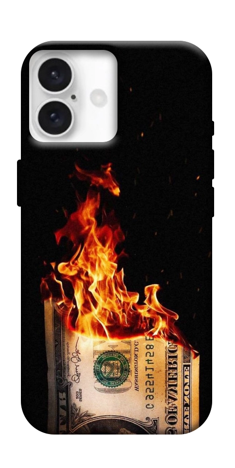 Чехол Money burn для iPhone 16 Plus