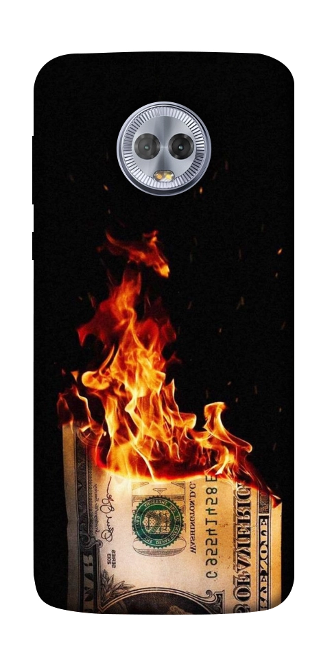 Чохол Money burn для Motorola Moto G6 Plus