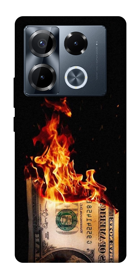 Чехол Money burn для Infinix Note 40 Pro 4G