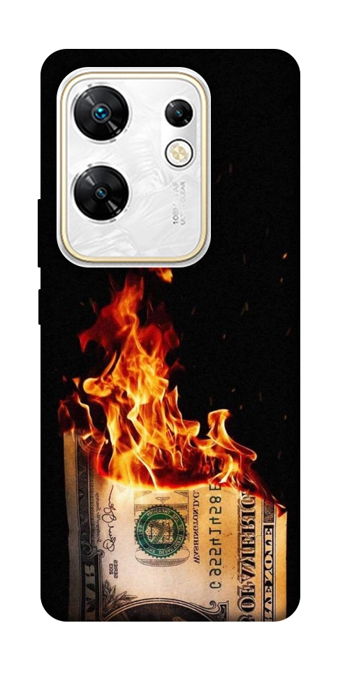 Чехол Money burn для Infinix Zero 30 4G