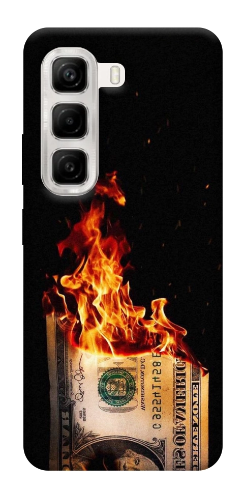 Чохол Money burn для Infinix Hot 50 4G