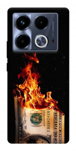 Чехол Money burn для Infinix Note 40 4G