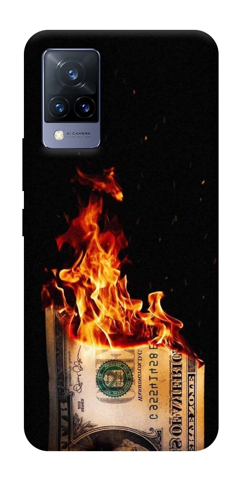 Чохол Money burn для Vivo V21