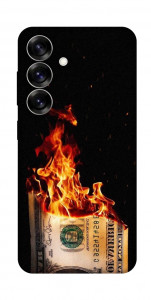 Чехол Money burn для Galaxy S25+