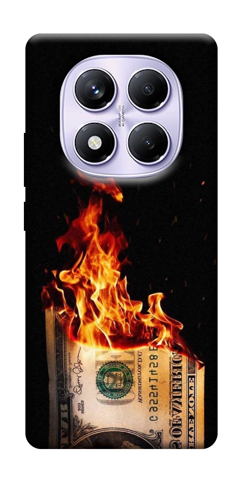 Чехол Money burn для Xiaomi Redmi Note 14 Pro 4G