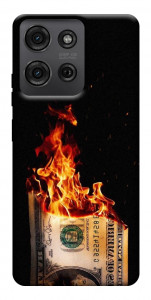 Чохол Money burn для Motorola Moto G75 5G