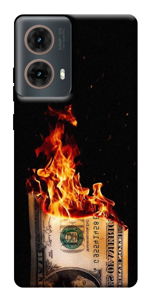 Чехол Money burn для Motorola Moto G85