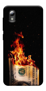 Чехол Money burn для ZTE Blade A3 (2019)