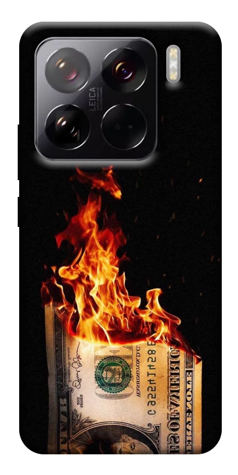 Чехол Money burn для Xiaomi 15 Pro
