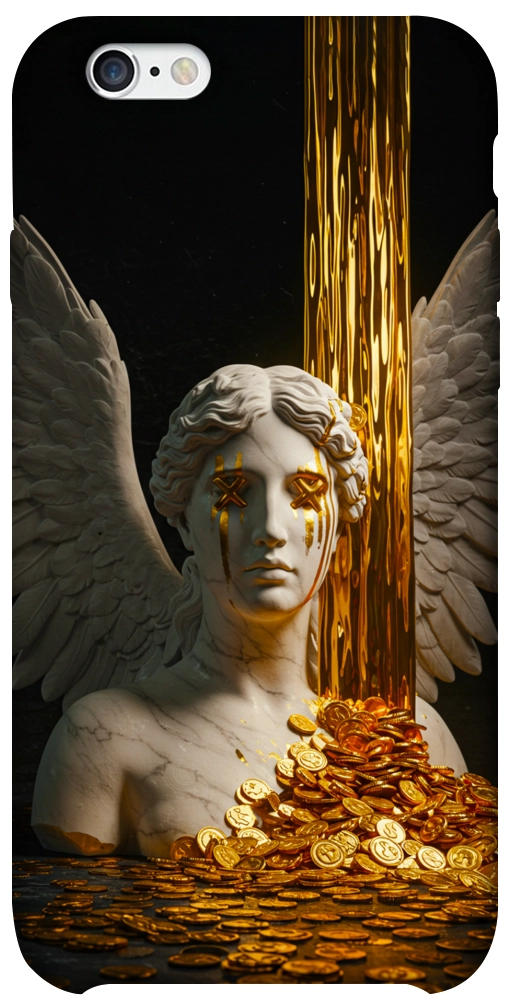 Чохол Gold statue для iPhone 6