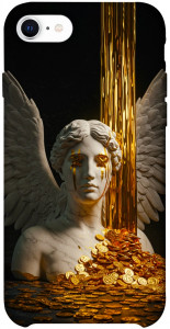 Чехол Gold statue для iPhone SE (2020)