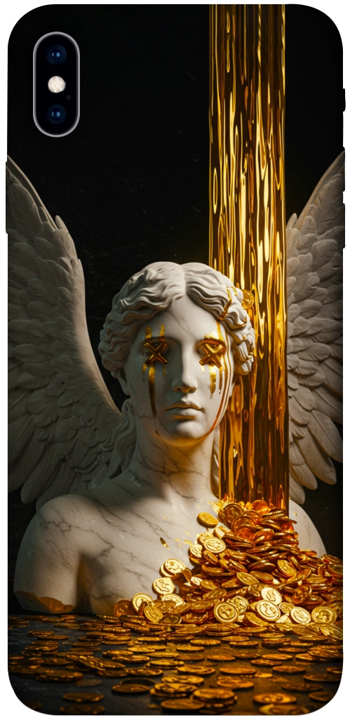 Чехол Gold statue для iPhone XS Max