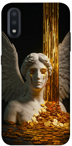 Чехол Gold statue для Galaxy A01