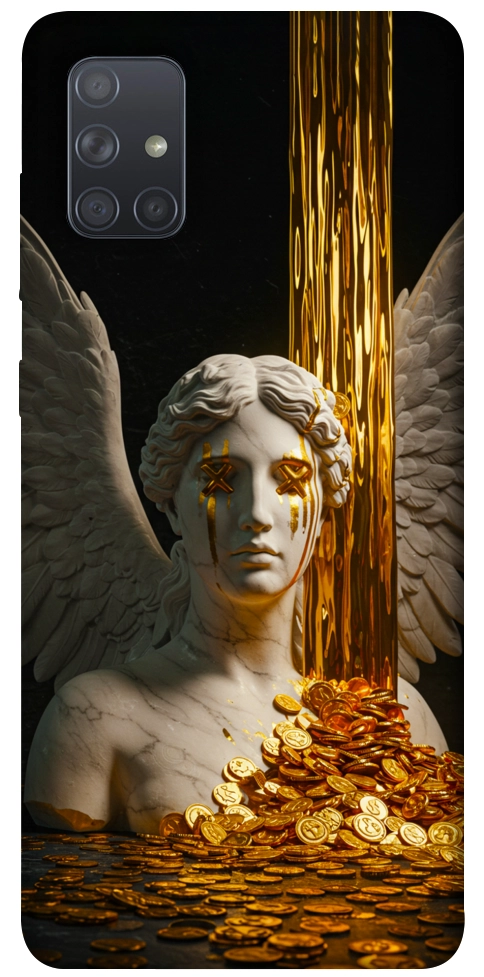 Чохол Gold statue для Galaxy A71 (2020)