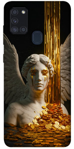 Чехол Gold statue для Galaxy A21s (2020)