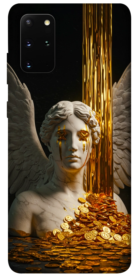 Чехол Gold statue для Galaxy S20 Plus (2020)