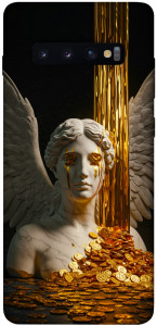 Чохол Gold statue для Galaxy S10 Plus (2019)