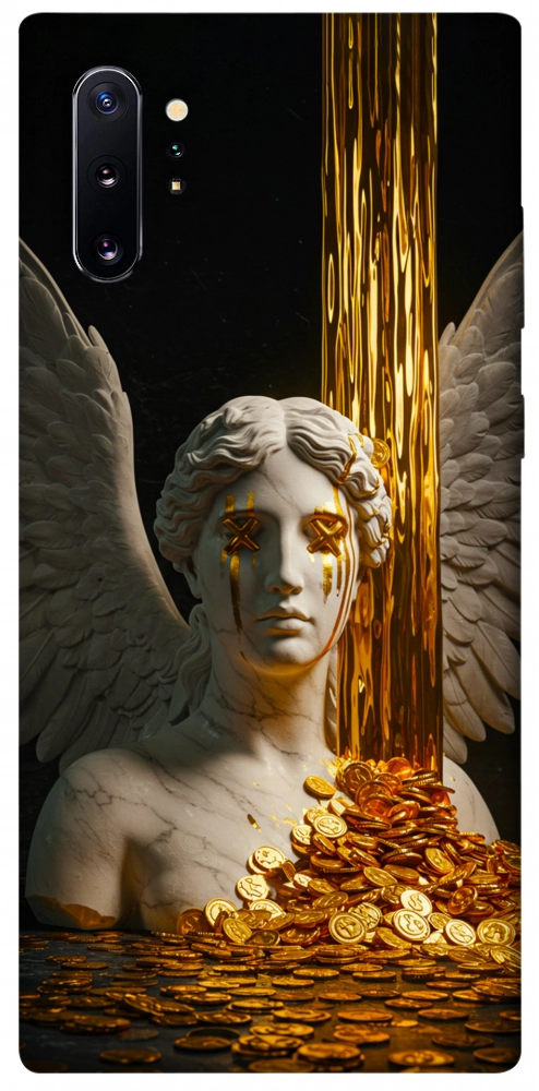 Чохол Gold statue для Galaxy Note 10+ (2019)