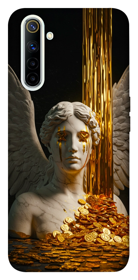Чохол Gold statue для Realme 6