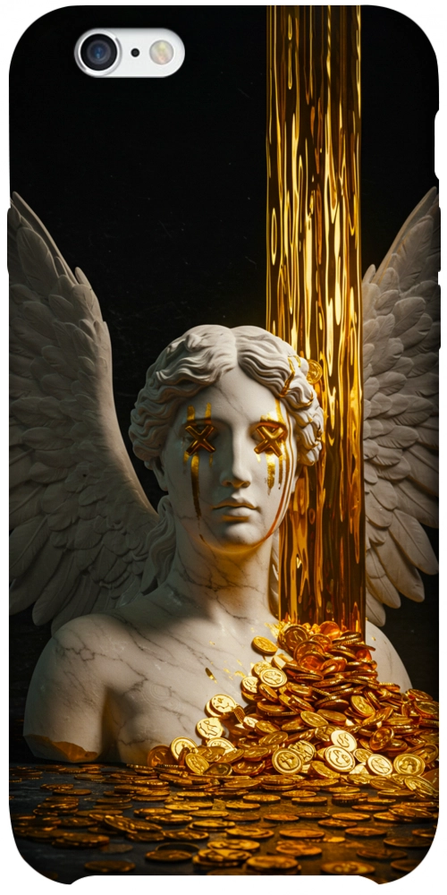 Чехол Gold statue для iPhone 6S Plus