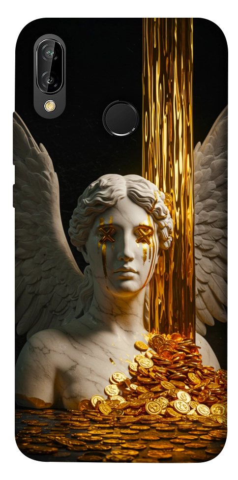 Чехол Gold statue для Huawei P20 Lite