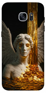 Чехол Gold statue для Galaxy S7 Edge