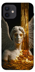 Чехол Gold statue для iPhone 12