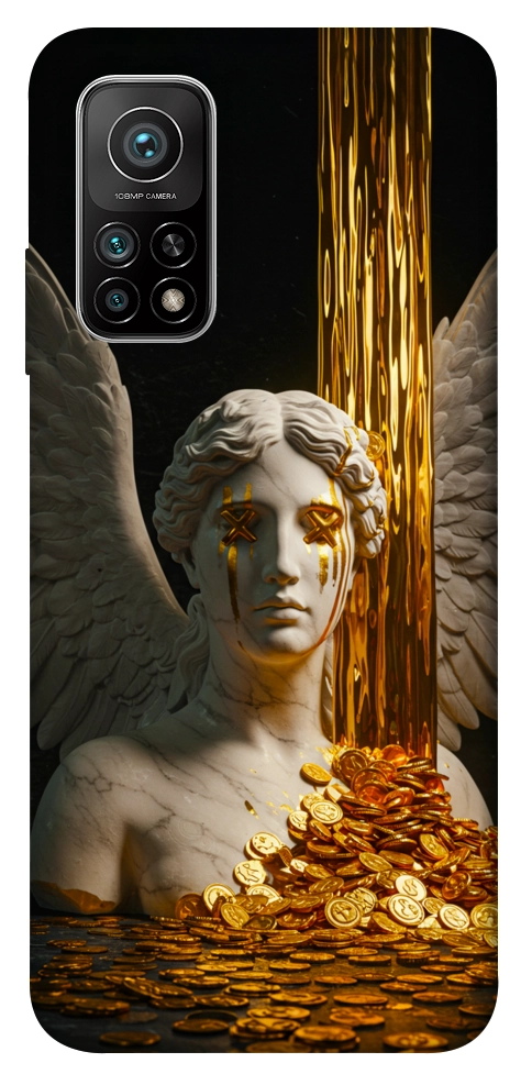 Чехол Gold statue для Xiaomi Mi 10T