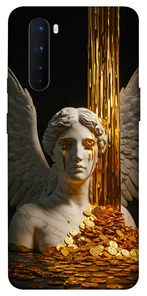 Чохол Gold statue для OnePlus Nord